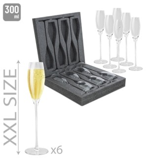 Set 6 copas cava personalizado